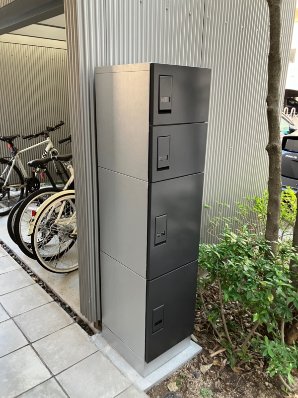 アパート・マンションへの宅配ボックス設置事例をご紹介2 「シンプル