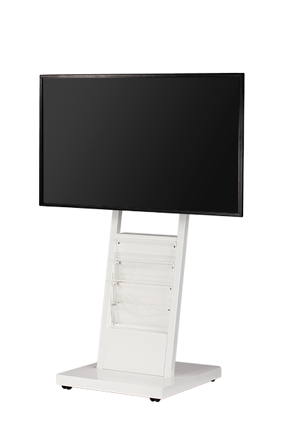 完成品 ワインプラザマツムラ  店プラス 32型サイネージスタンドセット SNG-32-ST